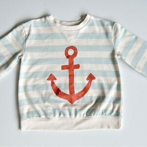 Little Co Lauren Conrad Organic Cotton Nautical Sweatshirt - 5T